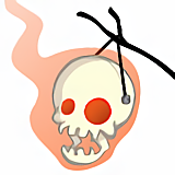 Lampion Tête de Mort