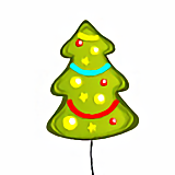 Ballon Sapin de Noël