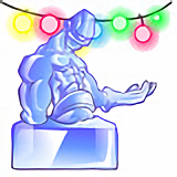 Statue de Glace : Gardien des Limites