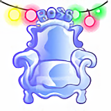 Statue de Glace : Fauteuil Boss