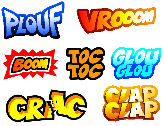 Pack Onomatopées !
